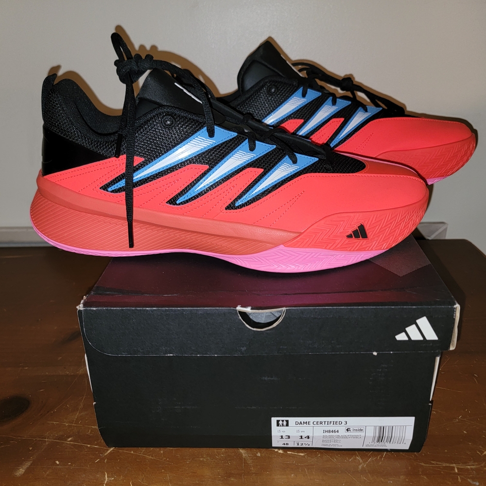 Adidas Dame Certified 3 Men's sz 13